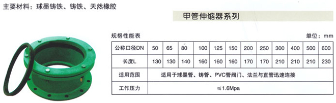 甲管伸缩器系列1